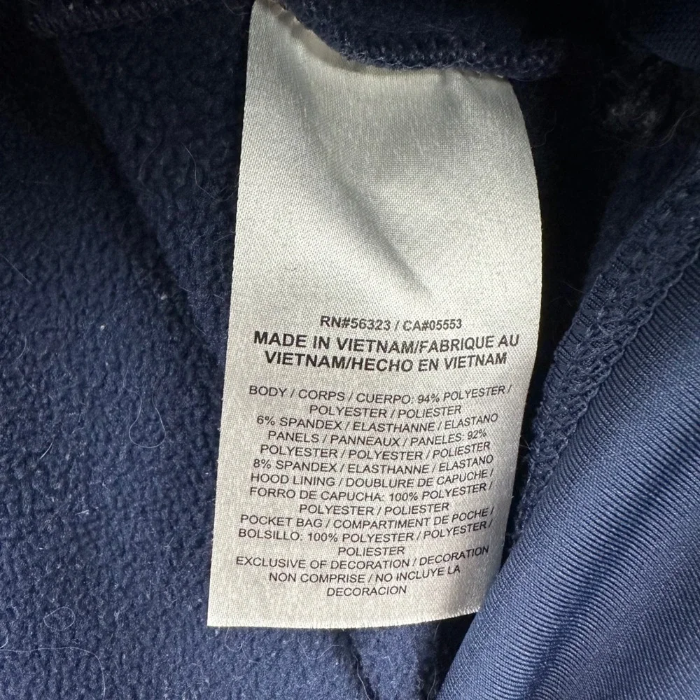 Nike Penn State Nittany Lions Dri-FIT Hoodie Navy Blue Mens Large 893163-419